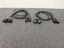 4 Anschlußkabel für Telefunken M15 M10 M5 M15A Groß tuchel auf XLR  1,8 m
