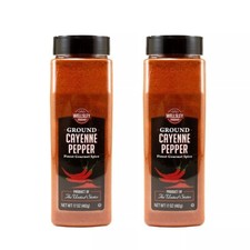Pack Of 2, Wellsley Farms Ground Cayenne Red Pepper, 17 oz. Not For California
