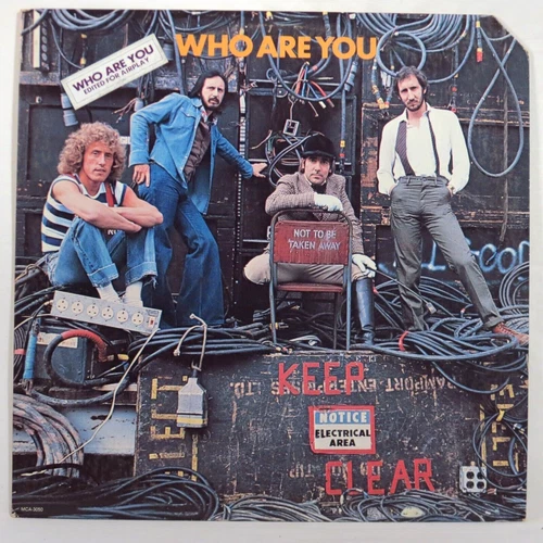 THE WHO ‎– Who Are You  1978 1st US WL Promo  LP  EX/NM - Pete Townshend