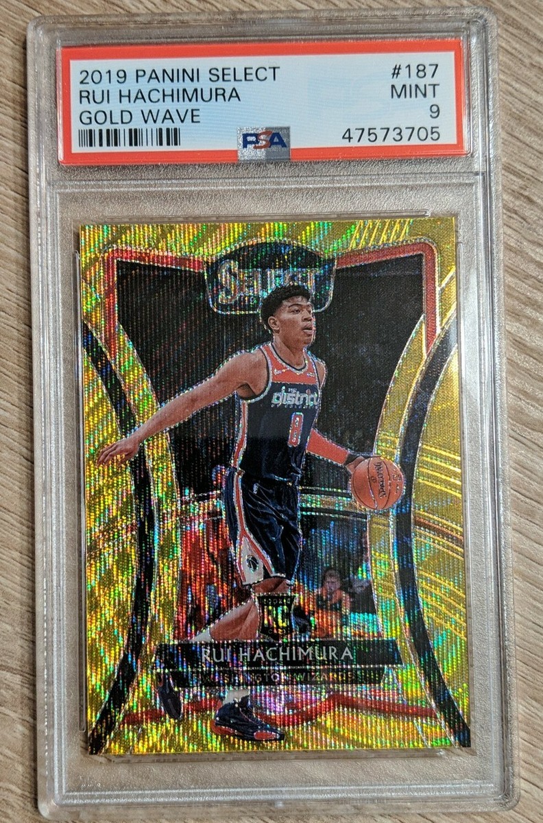 Rui Hachimura 2019-20 Panini Select Premier Gold Wave #187 RC