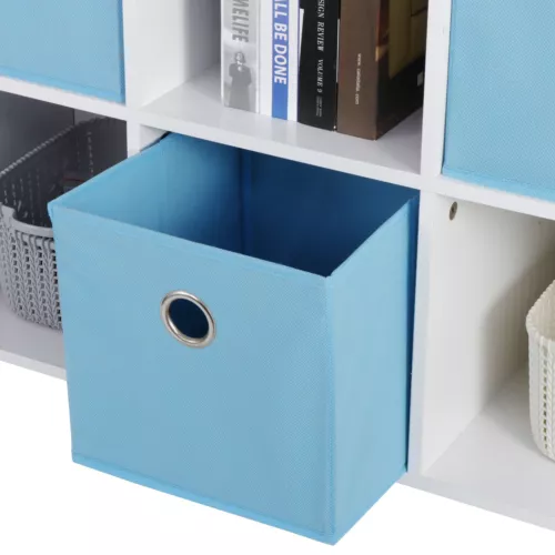 6/9/12 Cubo Almacenamiento Organizador Gabinete Madera Estante Armario Uso Doméstico Multicolor - Imagen 33 de 41