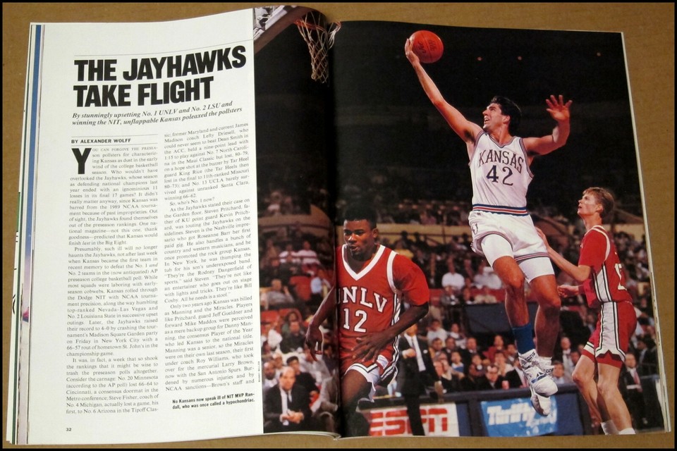 12/4/1989 Sports Illustrated Steve McGuire Miami Hurricanes Sugar Ray