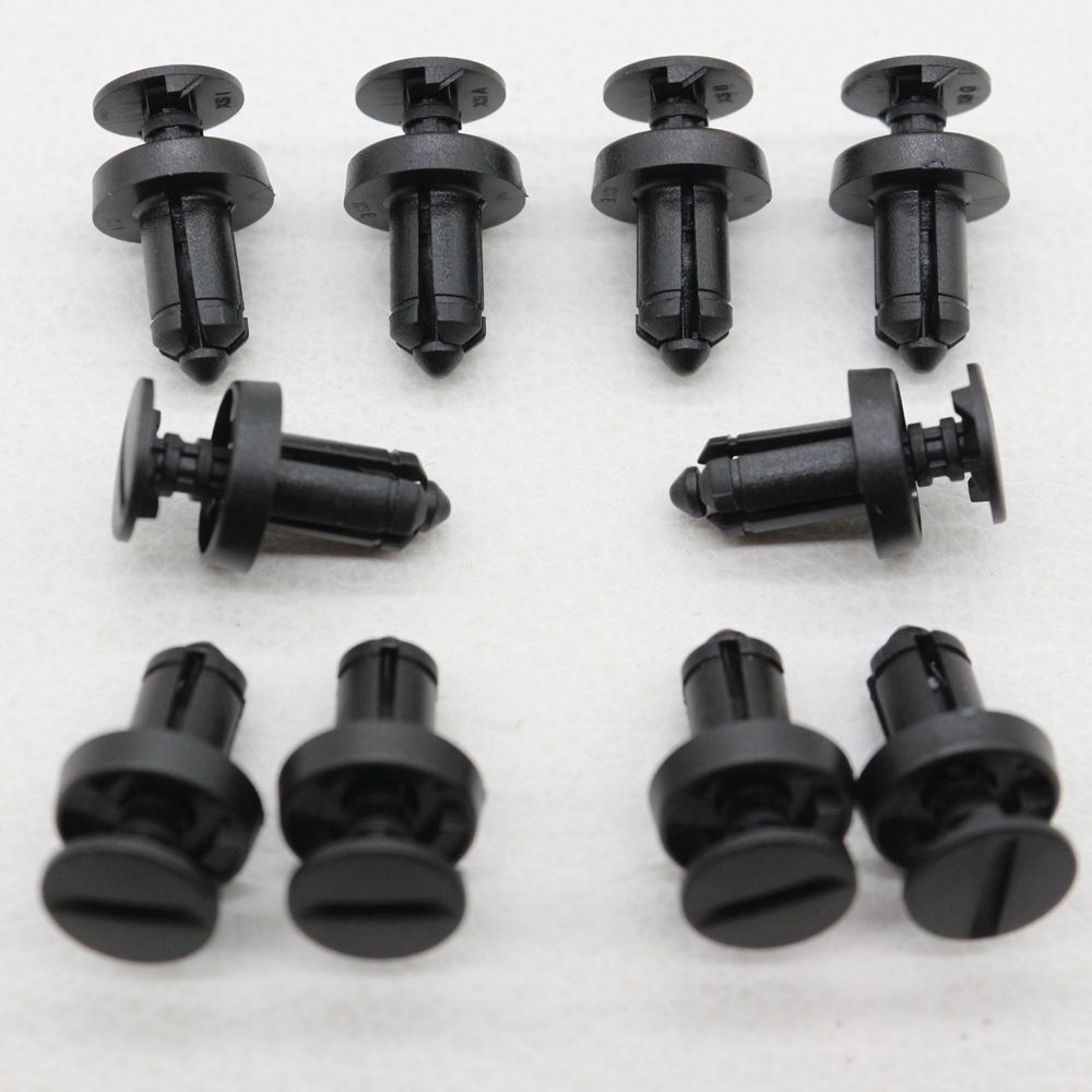 10X For Renault Fiat 7703072361, 51761163 Mounting Clip Expanding