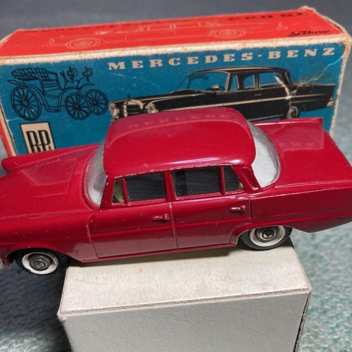 TEKNO MERCEDES BENZ 220 SE No. 726 ORIGINAL BOX VINTAGE CAR DENMARK - Picture 4 of 10