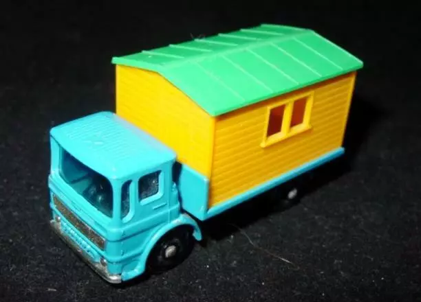 VTG LESNEY Matchbox LEYLAND SITE HUT TRUCK Truck Series 60 EX England
