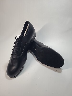 Very Fine Dance Shoes (919101) Black, Men's Size 11.5, Heel 1 Inch