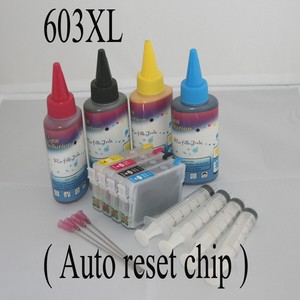 603XL Refillable ink cartridge for EPSON XP-3105 XP-4100 XP-4105 + 400ml INK | eBay