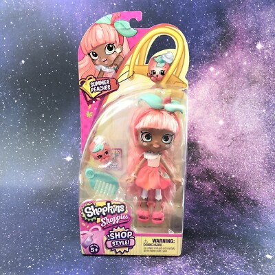Shopkins Shoppies- SUMMER PEACHES- Shop Style Shoppie Doll
