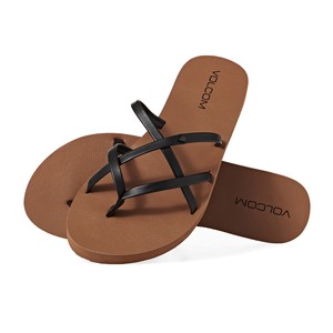 Volcom Sandalias para mujer calzado Nueva Escuela II-Negro Todas Las Tallas  | eBay