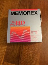 Memorex 2SHD 10 Count 5.25" Floppy Disk High Density
