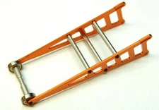 ST Racing Concepts ST3678WO Orange CNC Machined Aluminum Adjustable Wheelie Bar