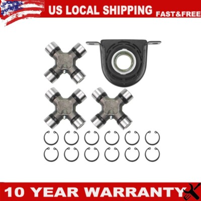 Carrier Support Bearing and U Joint for Ford F250 F350 Rear 4X4 Driveshaft H15