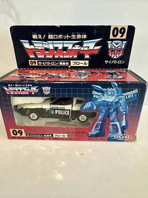 Transformers G1 Prowl Takara Vintage Japan