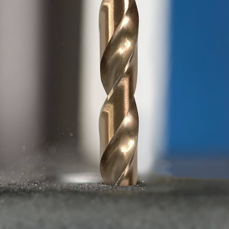 MAX-CRAFT 10Pcs 13/64" HSS Cobalt Twist Drill Bit Set Jobber M35 for ...