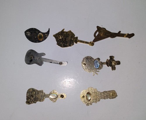 Lot Of 7 Hard Rock Cafe Pins Lapel Mixed Cities No Backs Some Limited Editions - Picture 3 of 5