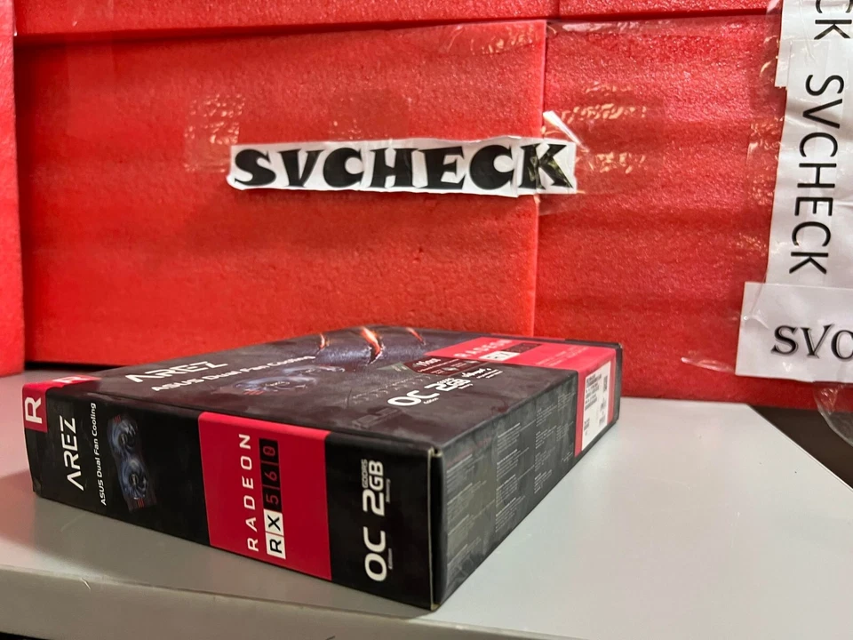 ASUS  90YV0AHC-M0NA00 Radeon RX 560 Arez OC EVO 2GB GDDR5 Graphics Card - Image 4 of 4