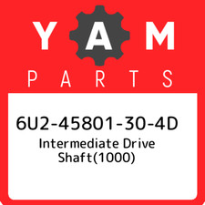 6U2-45801-30-4D Yamaha Intermediate drive shaft(1000) 6U245801304D, New Genuine 