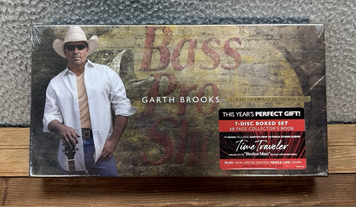 Garth Brooks The Limited Series 7 Disc Boxed Set Collectors Book Bass Pro Shop - 第 1/11 張圖片