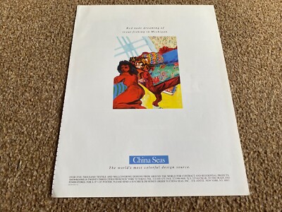 INT8 WERBUNG 11X9 CHINA MEERES DESIGN QUELLE