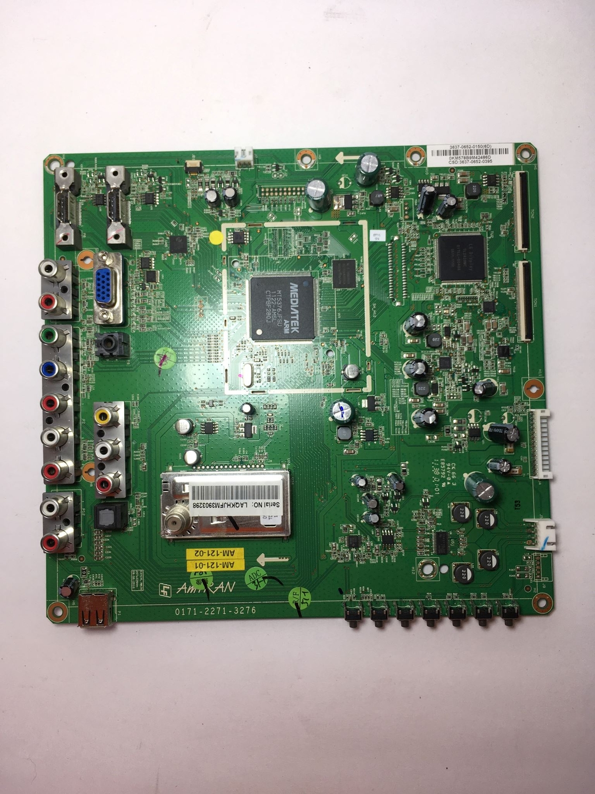 Vizio 363706520150 (017122713276) Main Board for E371VL eBay