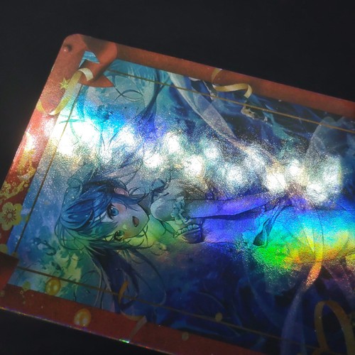 Star / Comic Party MR Hatsune Miku Card Goddess Story Holo Foil Bikini - Picture 2 of 5