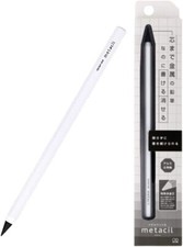 Sun-Star Metal Pencil metacil a pencil made of metal to the core White