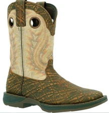 Durango Men's Rebel Tan Element Print&Bone Western Boot DDB0378