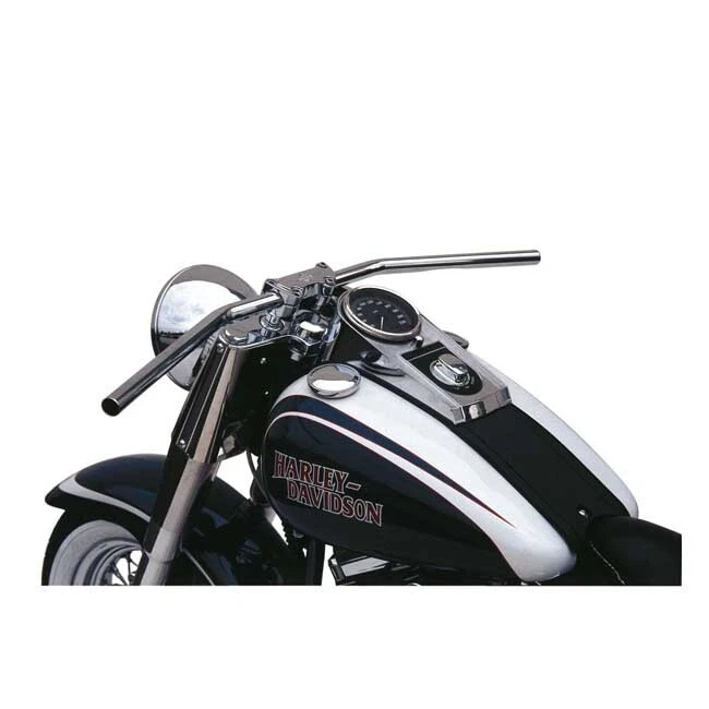 TRW Lucas 25.4 mm Stalen Stuur MCL120SC Drag Bar Long - chroom - NR1 Motor