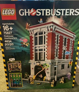 lego ghostbusters firehouse ebay