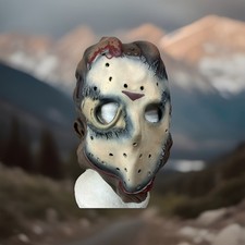 Friday The 13th 2000 Jason Voorhees Rubber Latex Mask New Line Cinema Costume