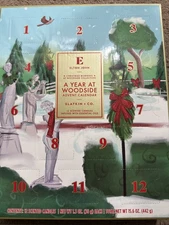 Advent Calendar Candles Elton John by Slatkin Co. 12 Days At Woodside Gift