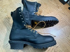 NEW RED WING 699 Wildland Fire Fighter Vibram Logger BOOTS 9.5 E USA Made 2008