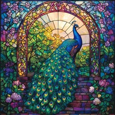 Diamond Painting Kits for Adults, Peacock Diamond Art Kits for Beginner, DIY 5D