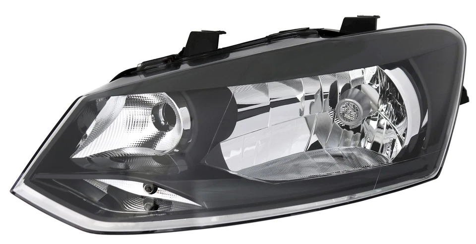 Scheinwerfer Set für VW Polo 5 6R 2009-2014 H4 Halogen Single TRENDLINE - Bild 4 von 4