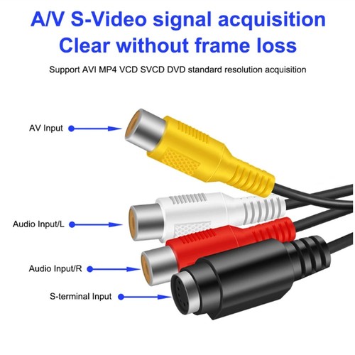 Carte de Capture Vidéo USB 2.0 AV Convertisseur Numérique Vers USB Adaptat7316 - Afbeelding 5 van 7