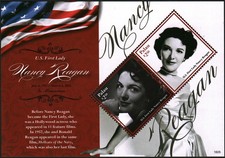 PALAU 2016 Stamps Sheet Nancy Reagan,In meroriam MNH #30992