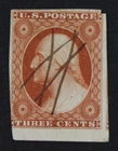 CKStamps: US Stamps Collection Scott#10A 3c Washington Used