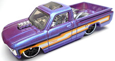 2023 HOT WHEELS HW CUSTOM '72 CHEVY LUV PURPLE 1:64 DIECAST 2 3/4" PICKUP TRUCK