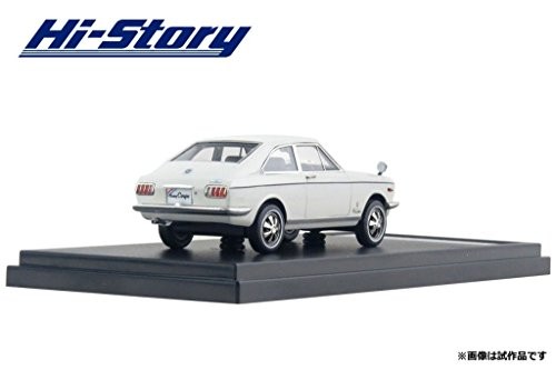 Hi Story 1/43 NISSAN SUNNY Coupe GL 1969 Sunshine White Painted Модель Япония