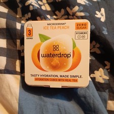 Waterdrop Microdrink Ice Tea Peach 3 Servings Brand New Sealed