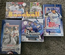 Baseball Silver HOT PACK! 2 Hobby Packs, 1 Auto/Relic, Stickers + More
