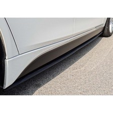 For BMW 5 SERIES F10 F11 G. BLACK SIDE SKIRT EXTENSION BLADES KIT M PERFORMANCE