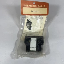 NIP SIEMENS-ALLIS KAX1A11 AUXILIARY CONTACT BLOCK 24-127-300-133 NEW IN PACKAGE