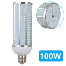 1000W Equivalent LED Corn Light Bulb 100W 12000Lumen 5000K Daylight White E26