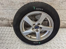 VOLVO V70 2015 16" INCH ALLOY WHEEL WITH DAMAGED TYRE 31423046