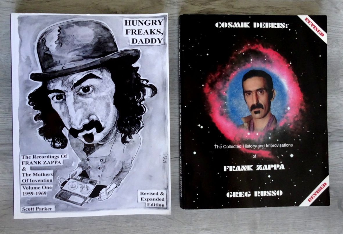 Frank Zappa Book X2 Hungry Freaks Daddy Recordings of The Mothers Cosmik Debris