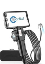 Cadial Endoskopkamera 3,9mm HD -4,5“ Display, 180° schwenkbar, Kfz & Industrie
