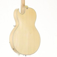 Eastman Hollow Thin Body Guitar AR-175CE/D Blond White USED from JAPAN
