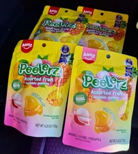 Amos Peelerz Gummy - assorted fruit