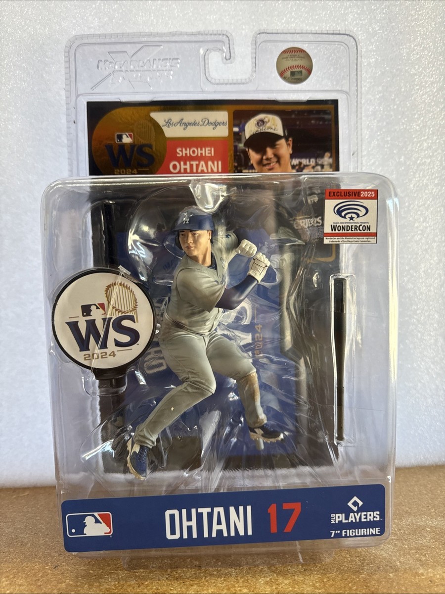 Shohei Ohtani MLB Mcfarlane Dodgers World Series 7” Figure
